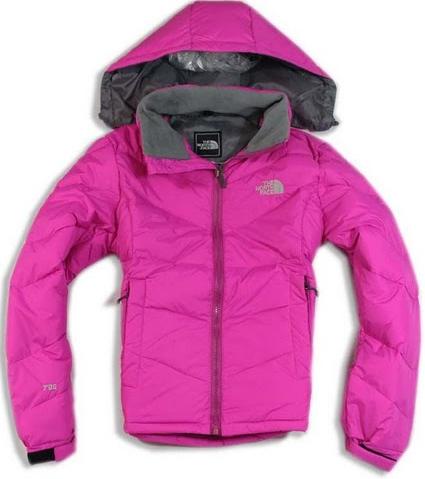 North Face Down Jacket 700 Pink Wmns